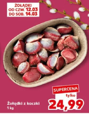 Żołądki z kaczki promocja w Kaufland