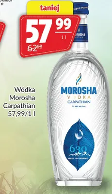 Wódka MOROSHA CARPATHIAN promocja w Prim Market