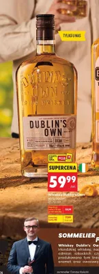 Whiskey Dublin's Own Irish Whiskey promocja w Biedronka
