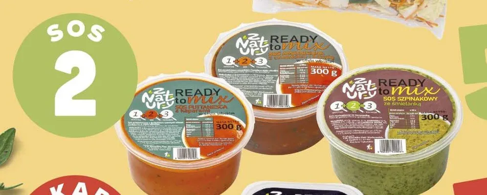 Sos do makaronu ready to mix śródziemnomorski promocja w Carrefour Market