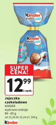 Jajeczka czekoladowe promocja w Intermarche