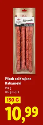 Kabanos Kabanoski promocja w Lidl