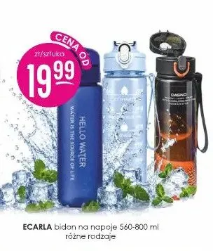 Bidon na napoje Ecarla promocja w Drogerie Jasmin