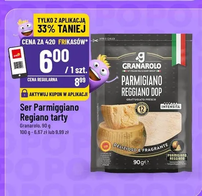 Ser Parmiggiano Regiano tarty promocja w POLOmarket