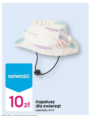 Kapelusz dla zwierząt S-M promocja w Pepco