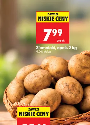 Ziemniaki promocja w Biedronka