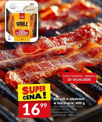 Boczek w plastrach w marynacie Wędzarnia Białecki promocja w Twój Market