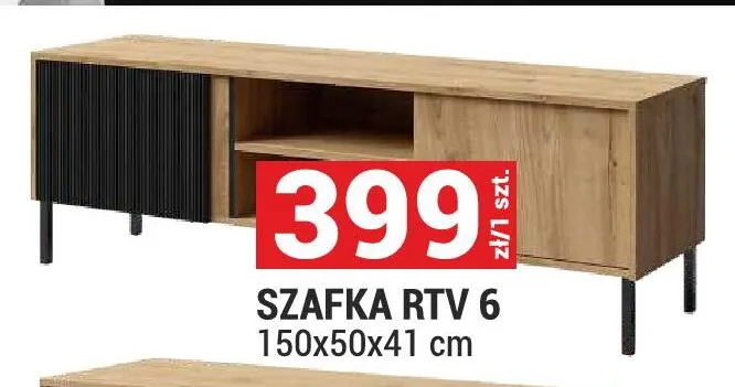 Szafka RTV 6 Mia promocja w Merkury Market