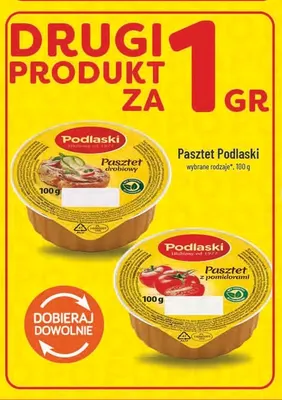 Pasztet z pomidorami Podlaski promocja w POLOmarket