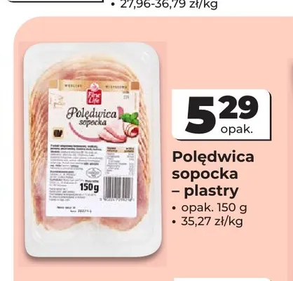 Polędwica sopocka w plastrach Fine Life promocja w Odido