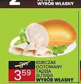 Kurczak gotowany Tadzia promocja w Wafelek