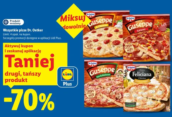 Pizze Dr. Oetker promocja w Lidl