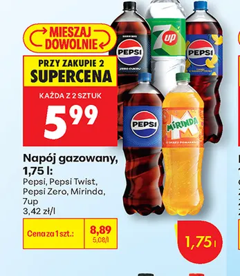 Napój gazowany 7Up promocja w Biedronka