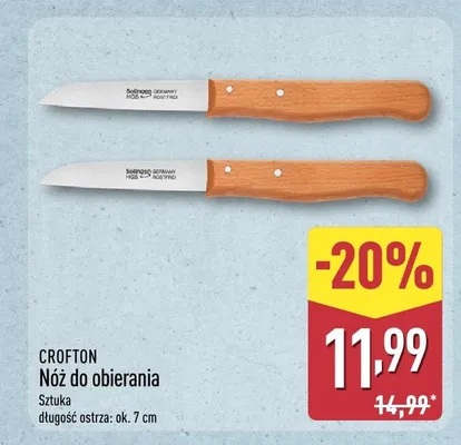 Nóż do obierania Crofton promocja w Aldi