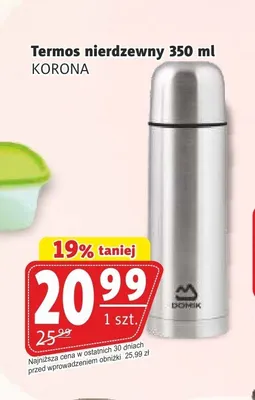Termos nierdzewny Domik 350 ml promocja w Prim Market