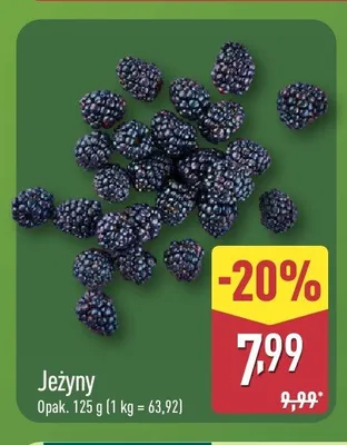 Jeżyny promocja w Aldi