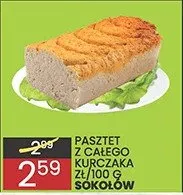 Pasztet z całego kurczaka Sokołów promocja w Wafelek