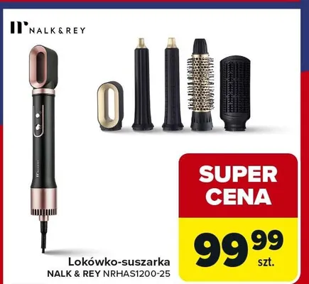 Lokówko-suszarka NALK & REY NRHAS1200-25 promocja w Carrefour Market