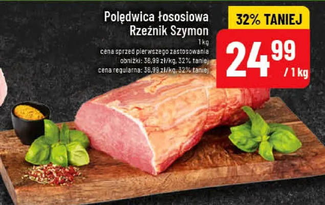 Polędwica łososiowa Rzeźnik Szymon promocja w POLOmarket
