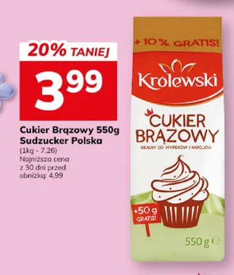 Cukier brązowy promocja w Hitpol