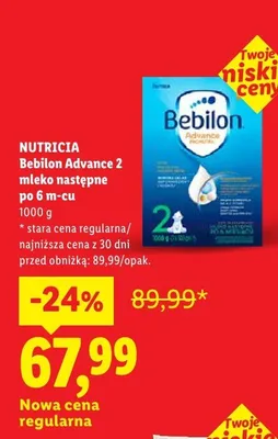 Mleko następne po 6 m-cu promocja w Lidl