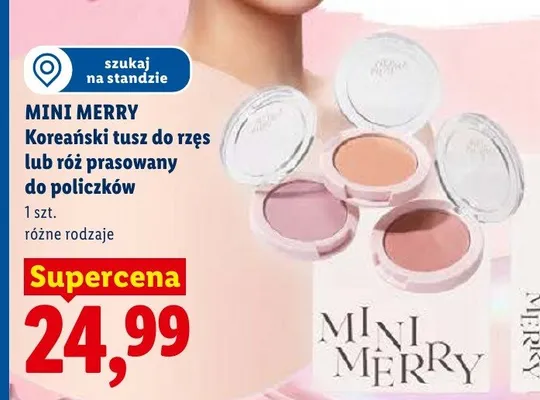 Koreański tusz do rzęs MINI MERRY promocja w Lidl