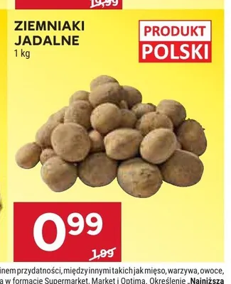 Ziemniaki jadalne polskie 1kg promocja w Stokrotka