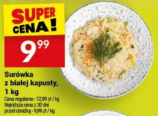 Surówka z białej kapusty promocja w Twój Market