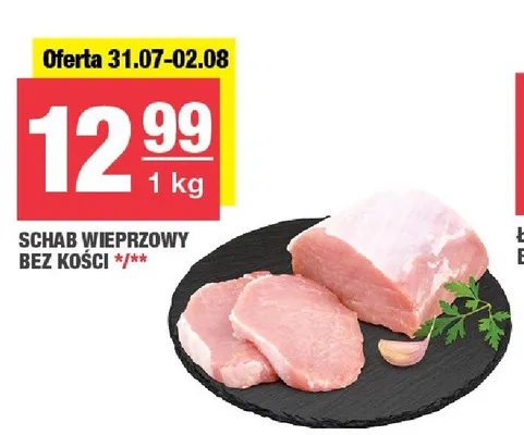 Schab wieprzowy bez kości promocja w SPAR