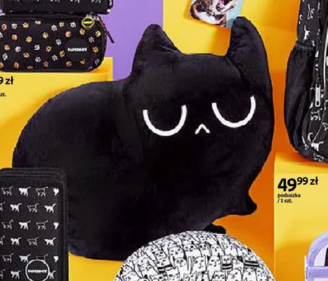 Poduszka Purrrfect School promocja w Empik