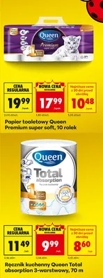Ręcznik kuchenny Total absorption 3-warstwowy promocja w Biedronka