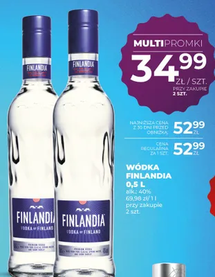 Wódka Finlandia promocja w Duży Ben