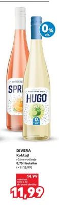 Koktajl DIVERA Spritz promocja w Kaufland
