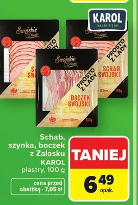 Schab z Zalasku KAROL promocja w Carrefour