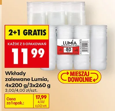 Wkłady zapachowe promocja w Biedronka