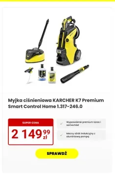 Myjka ciśnieniowa Premium Smart Control Home 1.317-246.0 promocja w Media Expert