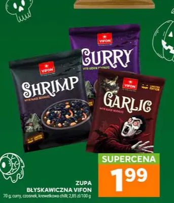 Zupa błyskawiczna Vifon krewetkowa chilli promocja w Stokrotka