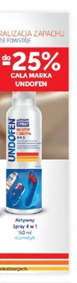 Aktywny spray do stóp i obuwia Undofen 4 w 1 promocja w Ziko Dermo