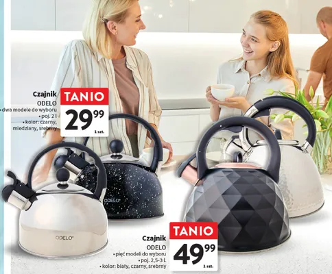 Czajnik ODELO promocja w Intermarche