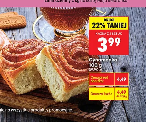 Cynamonka promocja w Biedronka
