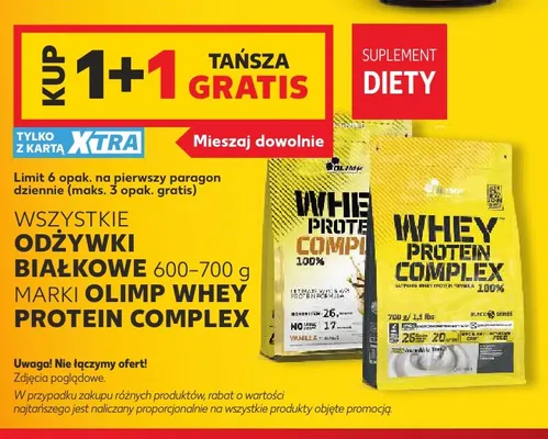 Odżywki białkowe 600-700 g Olimp Whey Protein Complex promocja w Kaufland