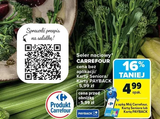 Seler naciowy promocja w Carrefour