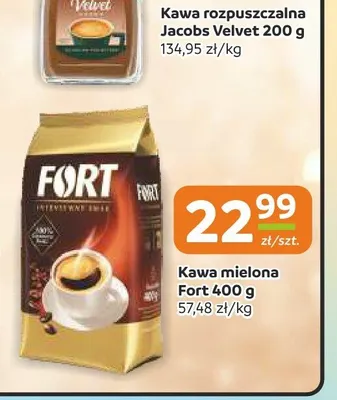 Kawa mielona Fort promocja w Społem Częstochowa