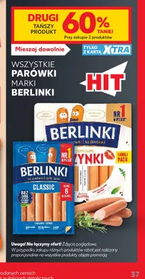 Parówki marki Berlinki promocja w Kaufland