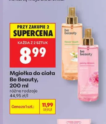 Mgiełka do ciała Be Beauty Flower Touch promocja w Biedronka