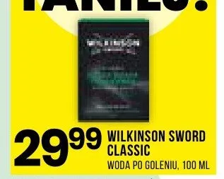 Woda WILKINSON SWORD CLASSIC Woda po goleniu, 100 ml promocja w Drogerie Natura