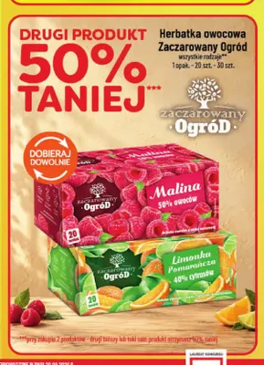 Herbatka owocowa Zaczarowany Ogród Limonka Pomarańcza promocja w POLOmarket