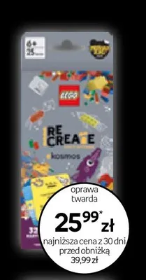 Książka LEGO Re-Create Kosmos promocja w Empik