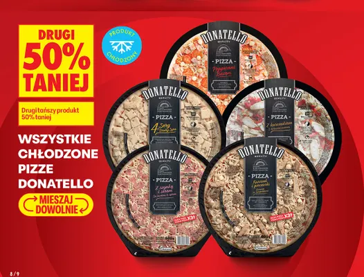 Pizza z kurczakiem Donatello promocja w Biedronka