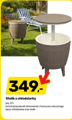 Stolik z chłodziarką promocja w Bricomarche